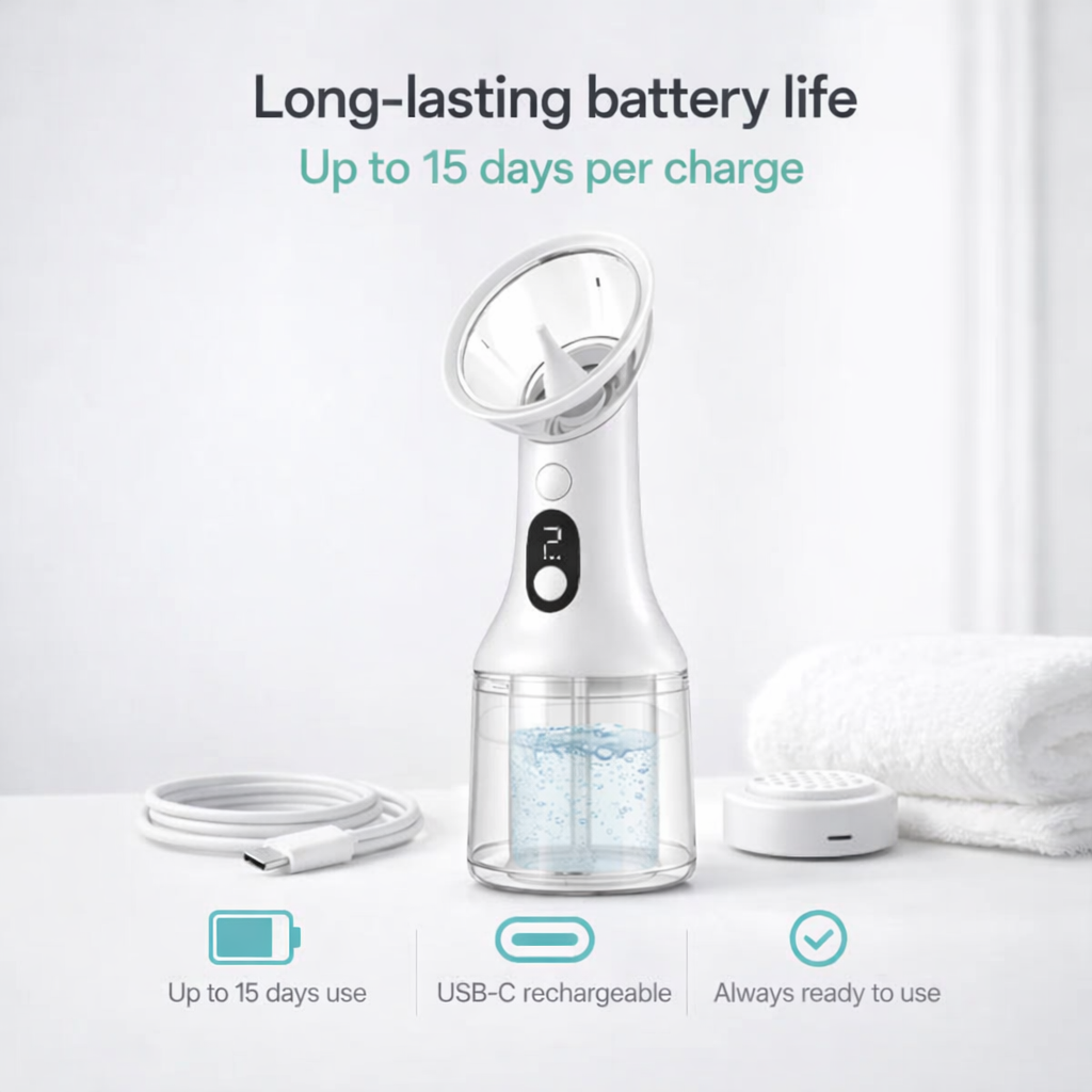 Irrigador Elétrico para Limpeza de Ouvidos