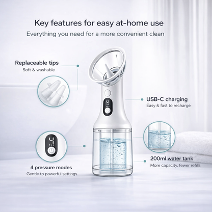 Irrigador Elétrico para Limpeza de Ouvidos