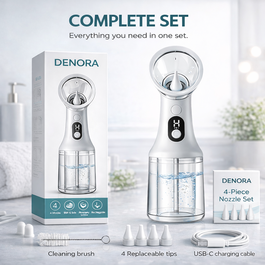Irrigador Elétrico para Limpeza de Ouvidos